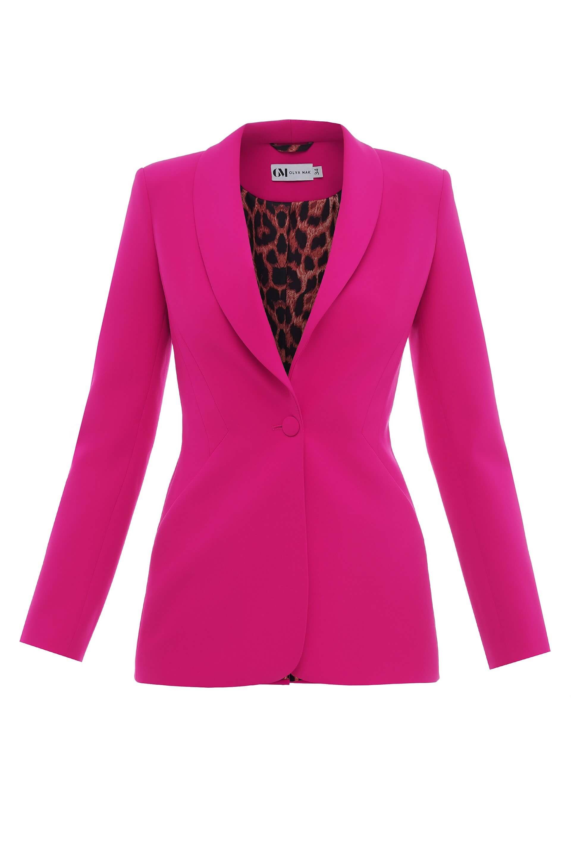 Жакет Caren Штани Jewell Топ Lenora Fuchsia