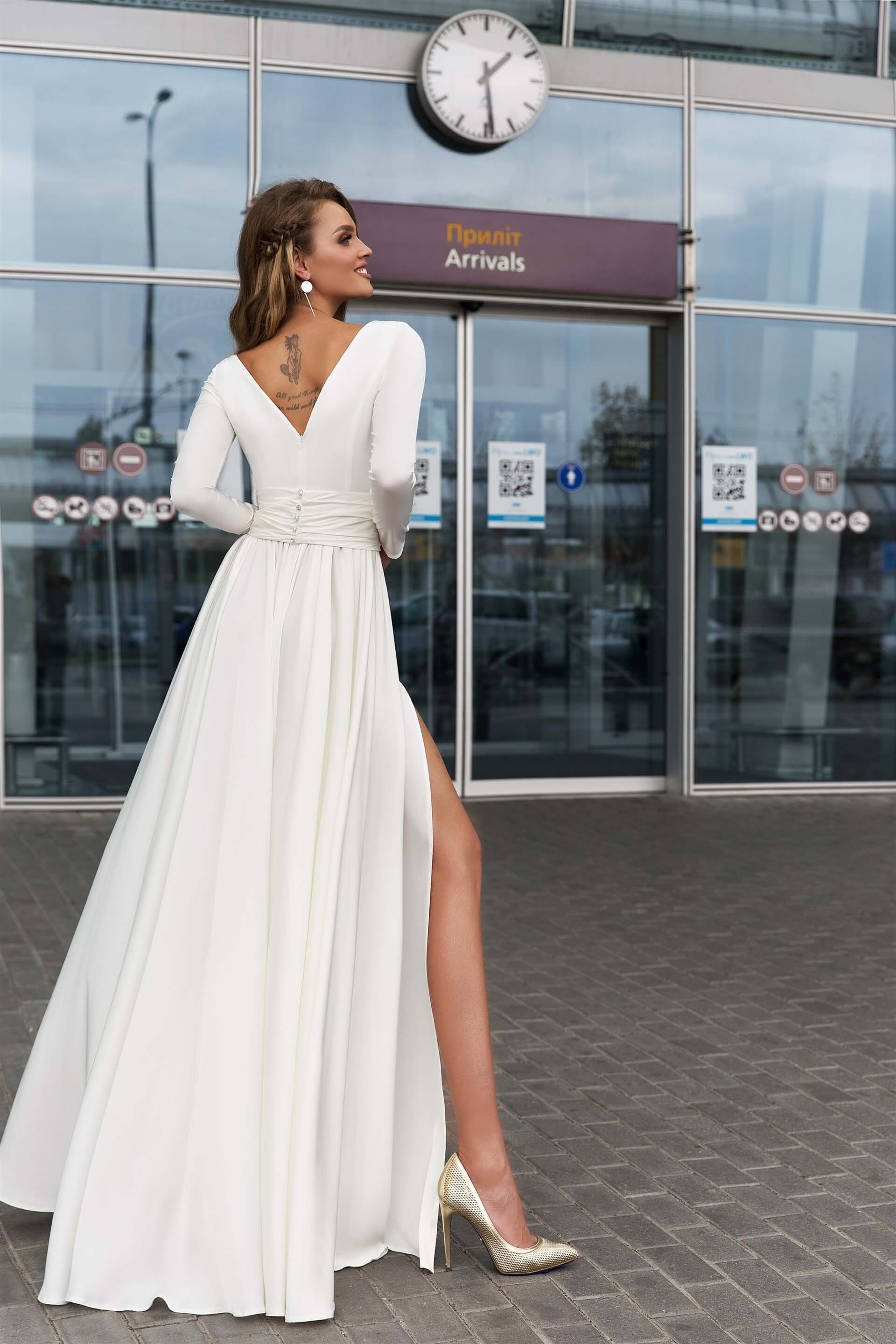 Вечірня сукня Selin White